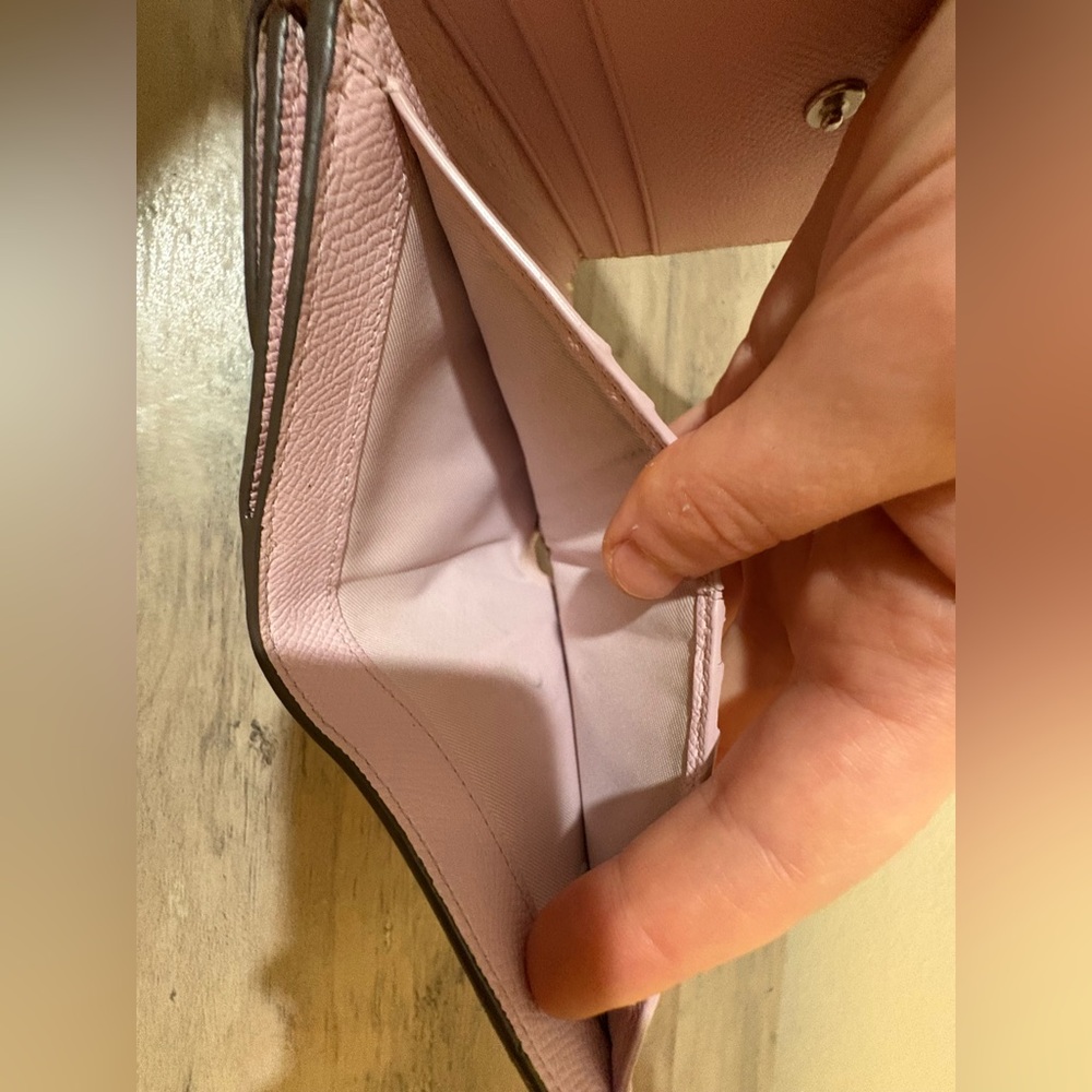 Bundle Coach Light Pink Leather Wallet and Shoulder Bag - Picture 9 of 16